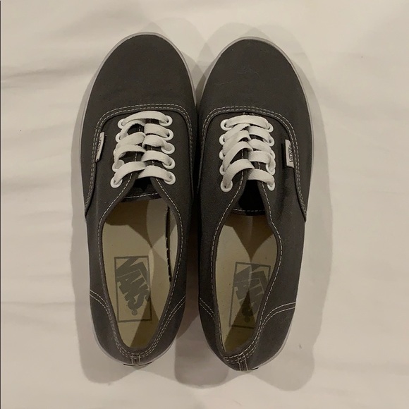 Vans Shoes - Grey authentic lo pro Vans